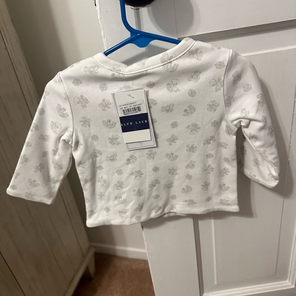 Ralph Lauren baby cardigan. Size 3/6 months. NWT - Picture 2 of 2